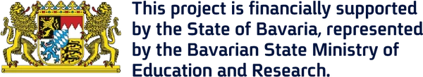 Financially supported by the State of Bavaria, represented by the Bavarian State Ministry of Education and Research