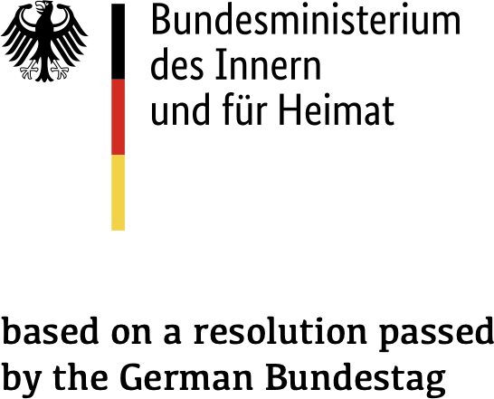 Sponsored by the German Federal Ministry of the Interior and Community, based on a resolution passed by the German Bundestag